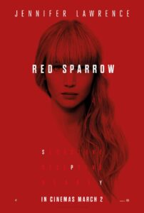 Red sparrow poster